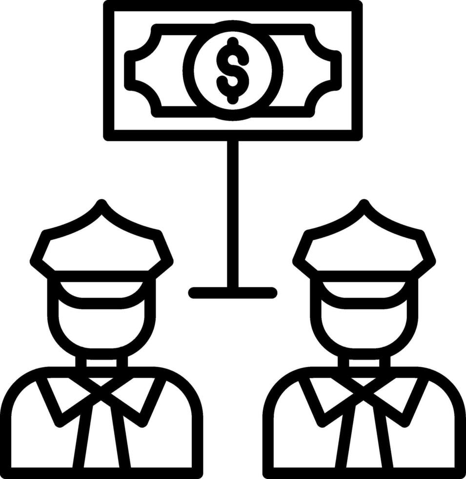Peer-to-Peer Lending Network vector