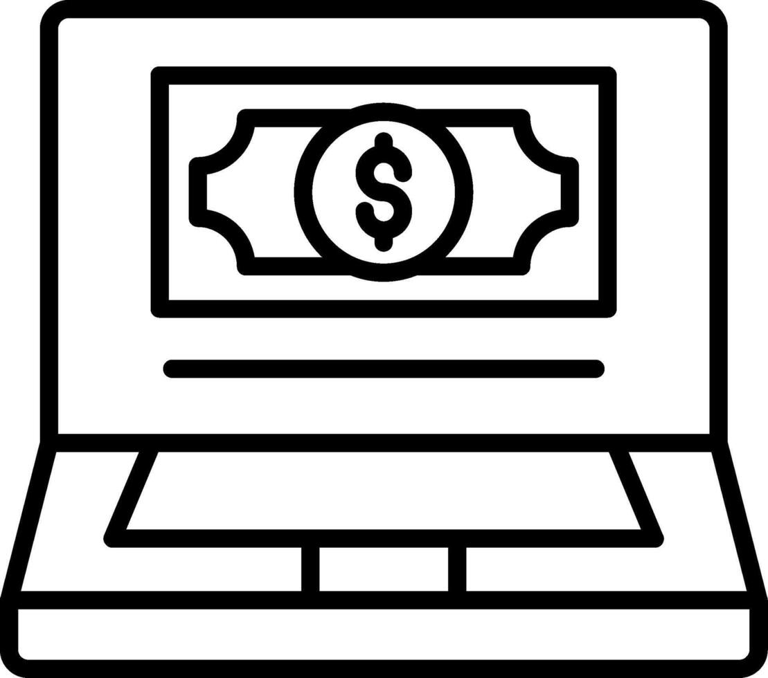 Instant Online Loan Request vector