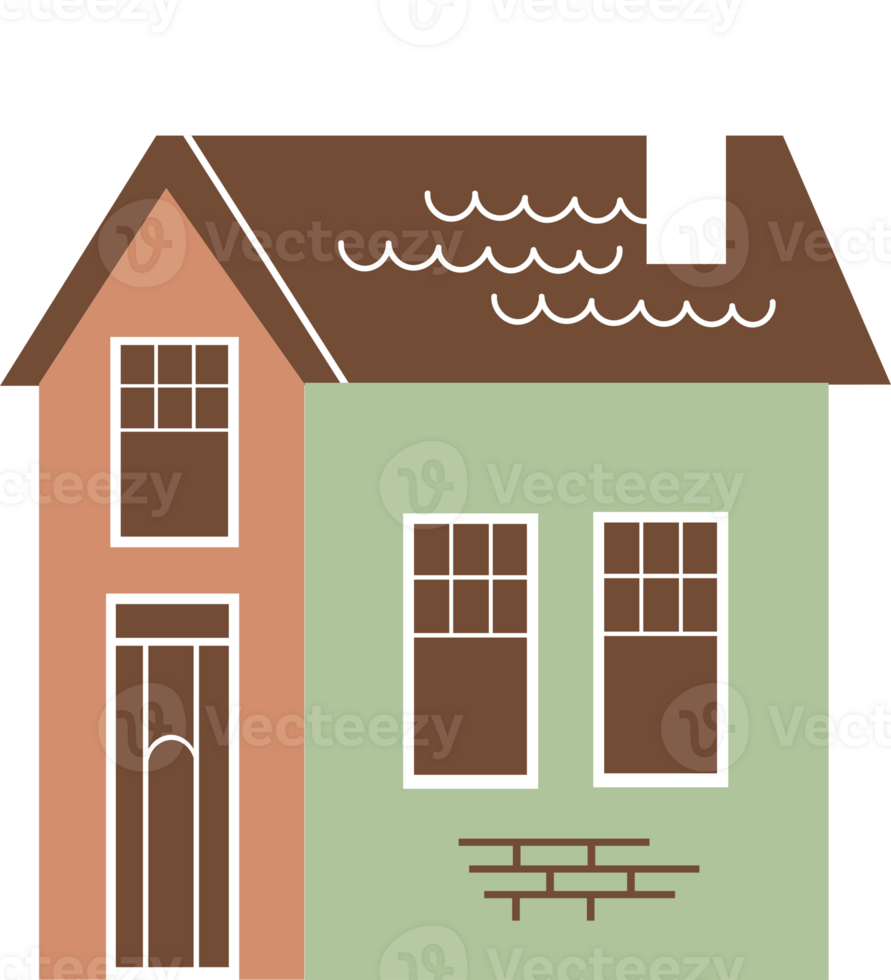 Beautiful Classic European Architecture Residential Building png