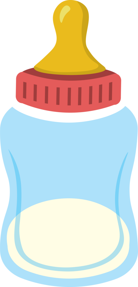 Soft Tip Baby Bottle for Feeding Time png