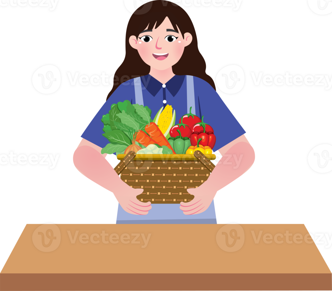 Mother Preparing Homemade Food in the Kitchen png