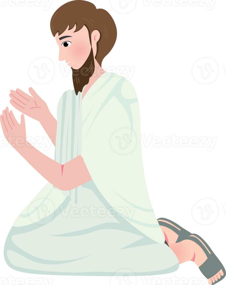 Perform Hajj, Praying png