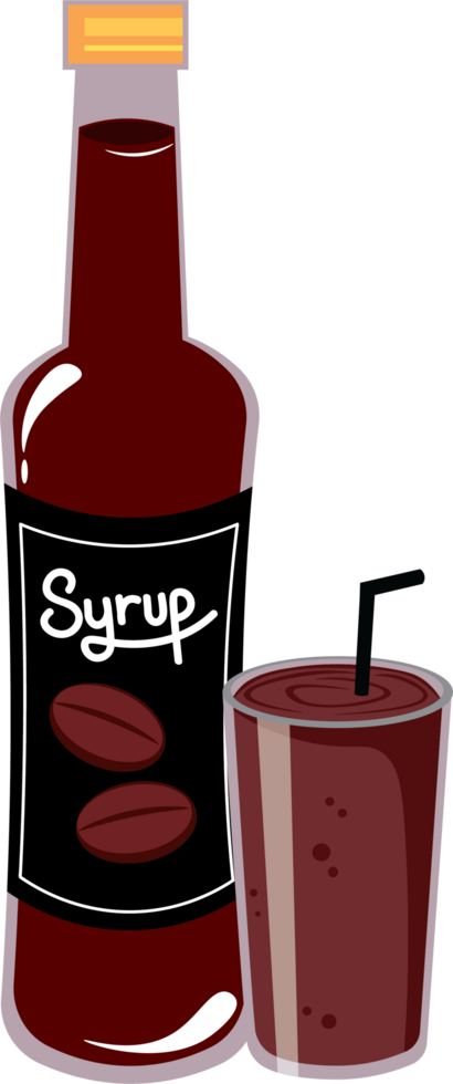 Bottled Syrup for Iftar and Eid Festivity png
