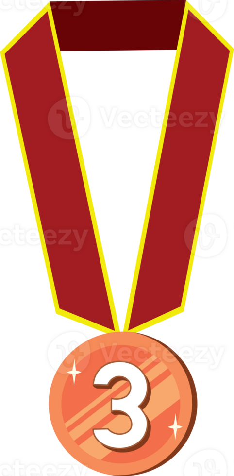Bronze Medal Award for Achievement and Recognition png