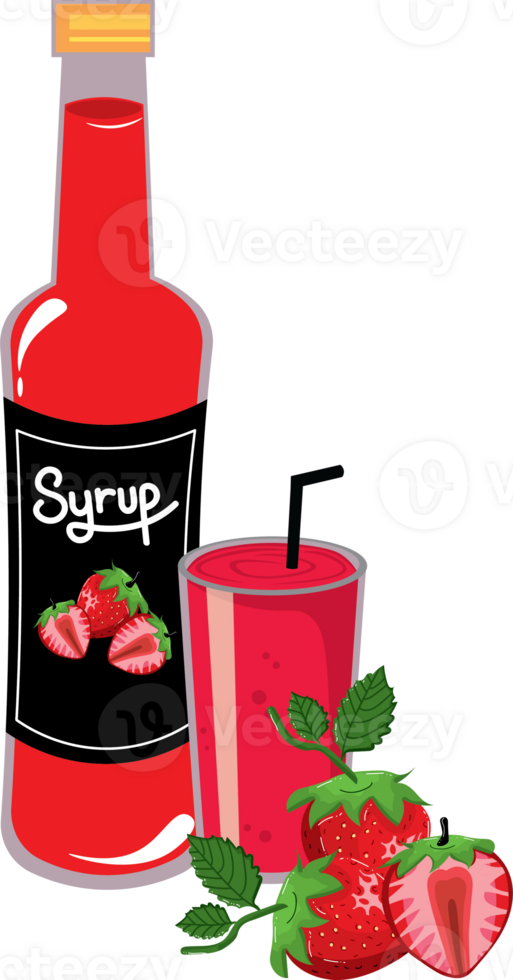 Indonesian Ramadan Syrup Drink for Breaking the Fast png