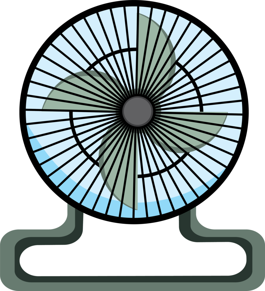 Smart Multifunction Fan with LED Display png