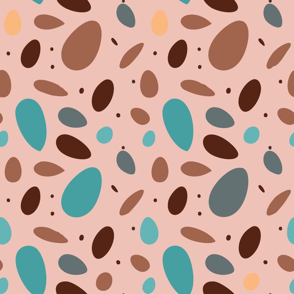 Colorful blob scatter pattern. vector