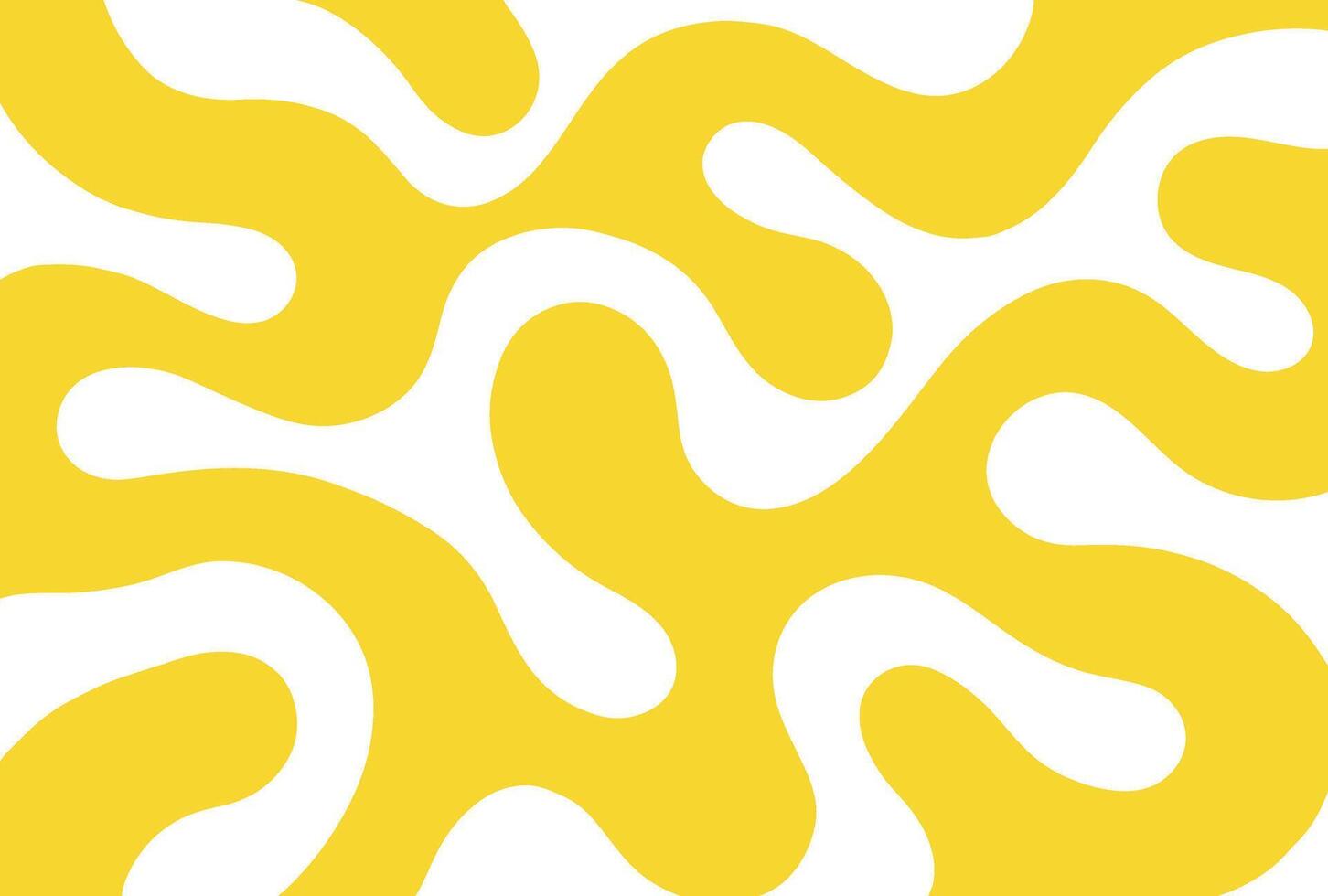 summer bright yellow liquid background vector