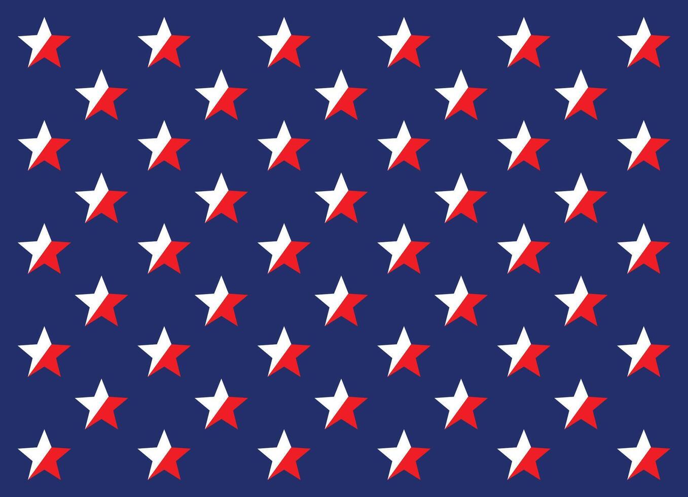 50 stars USA flag patriotic Stars and Stripes geometric pattern illustration. vector