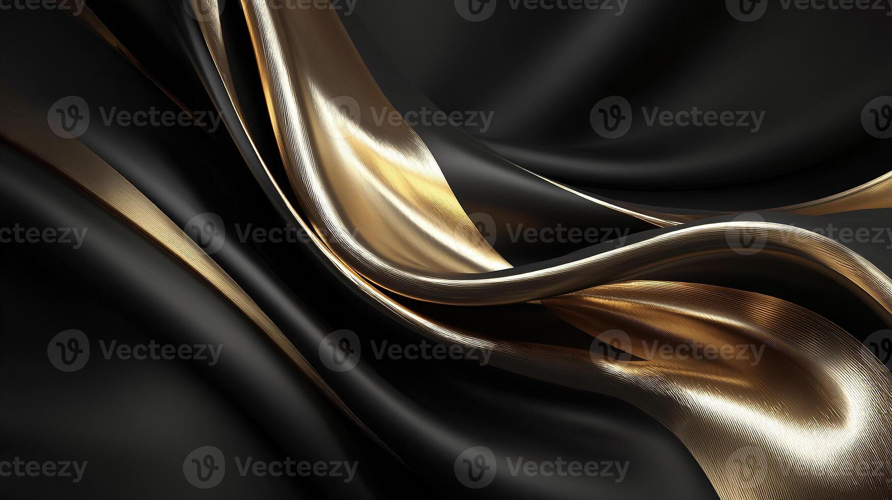 Wavy lines with soft light and detail photo