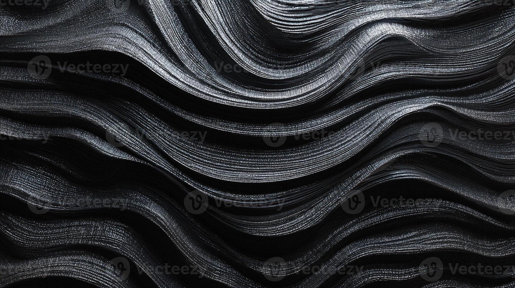 Shimmering abstract wave pattern in crisp detail photo