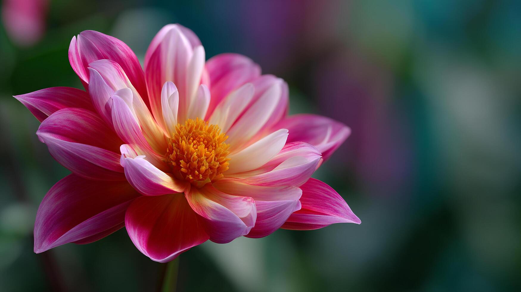 High resolution photo of beautiful blooming flower