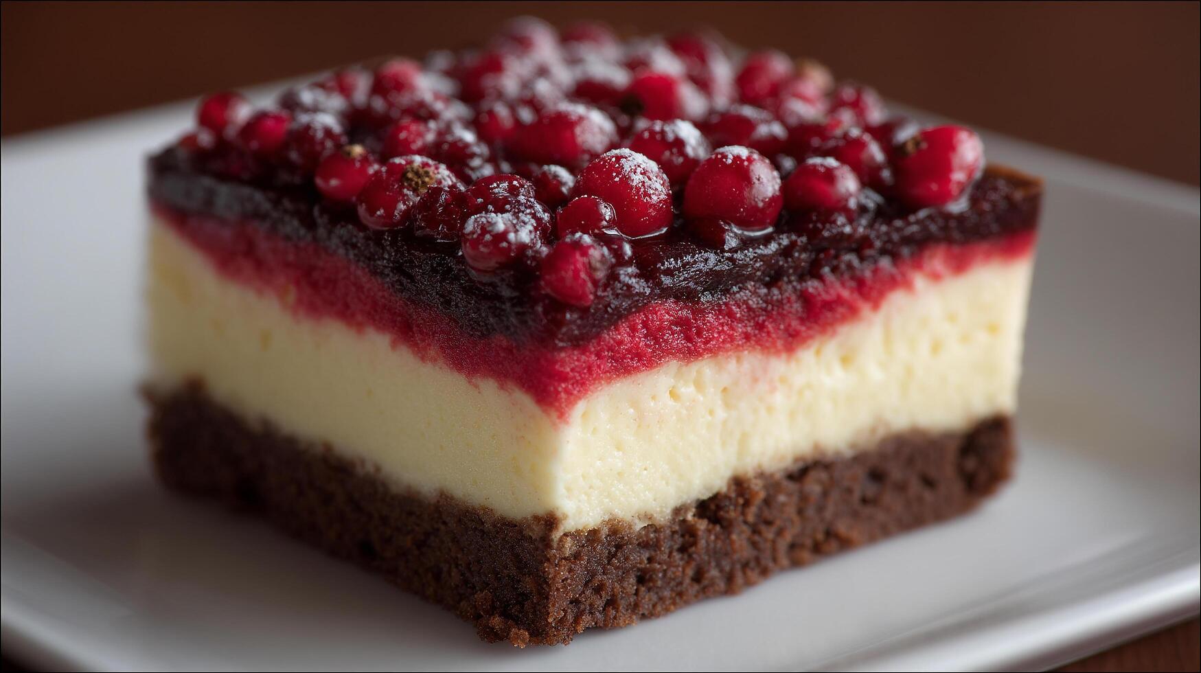 Natural light dessert photo with smooth finish