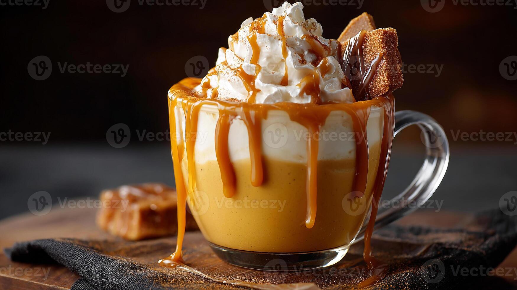 Food photography image of sweet soft dessert photo