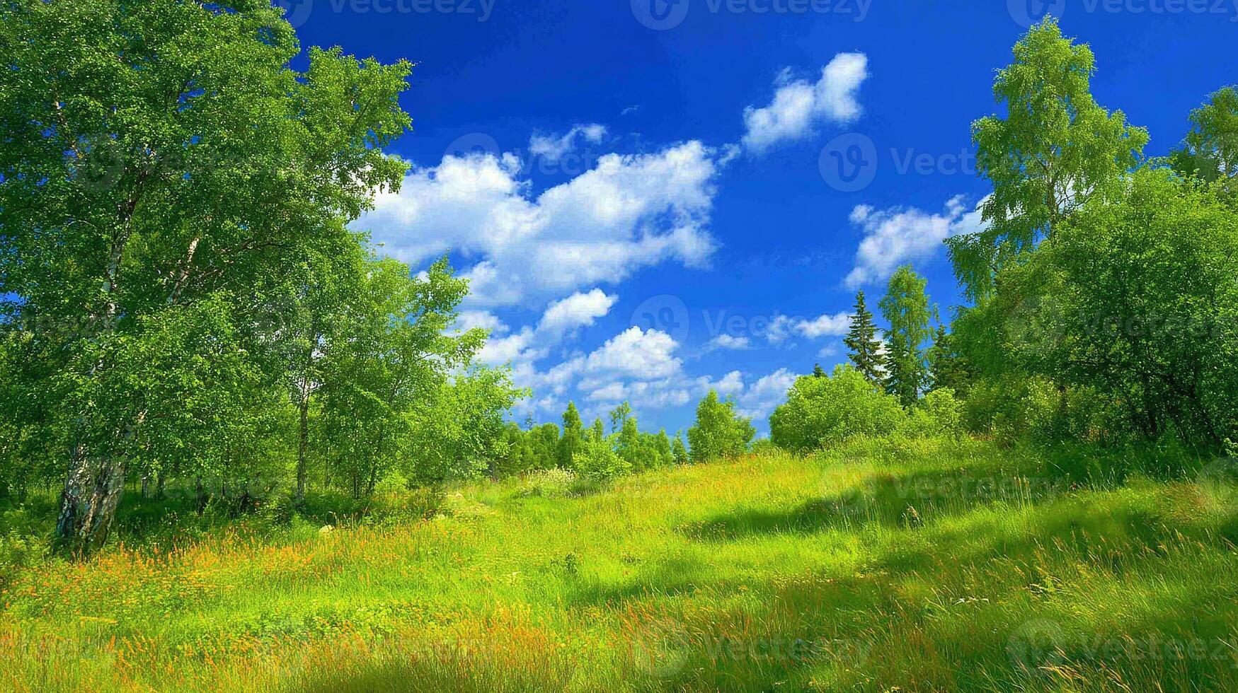 High resolution summer background photo of scenery