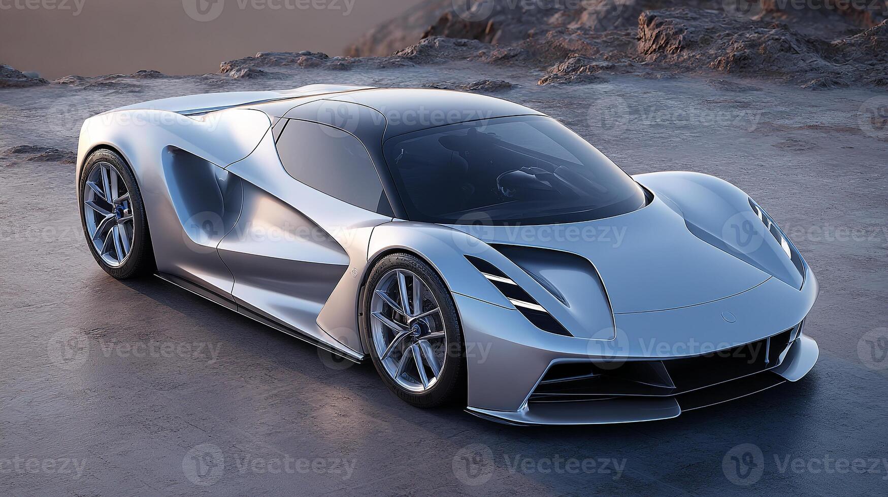 Stylish high-end auto captured in photography photo