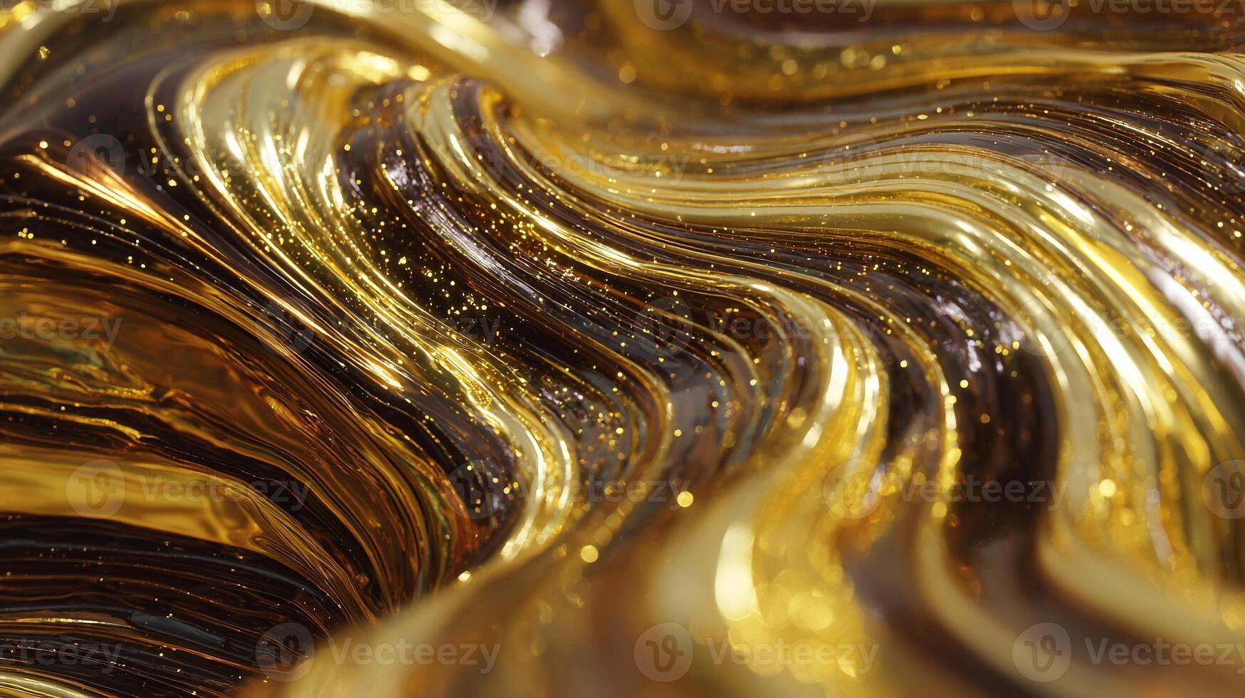 Graceful abstract background with soft flowing waves photo
