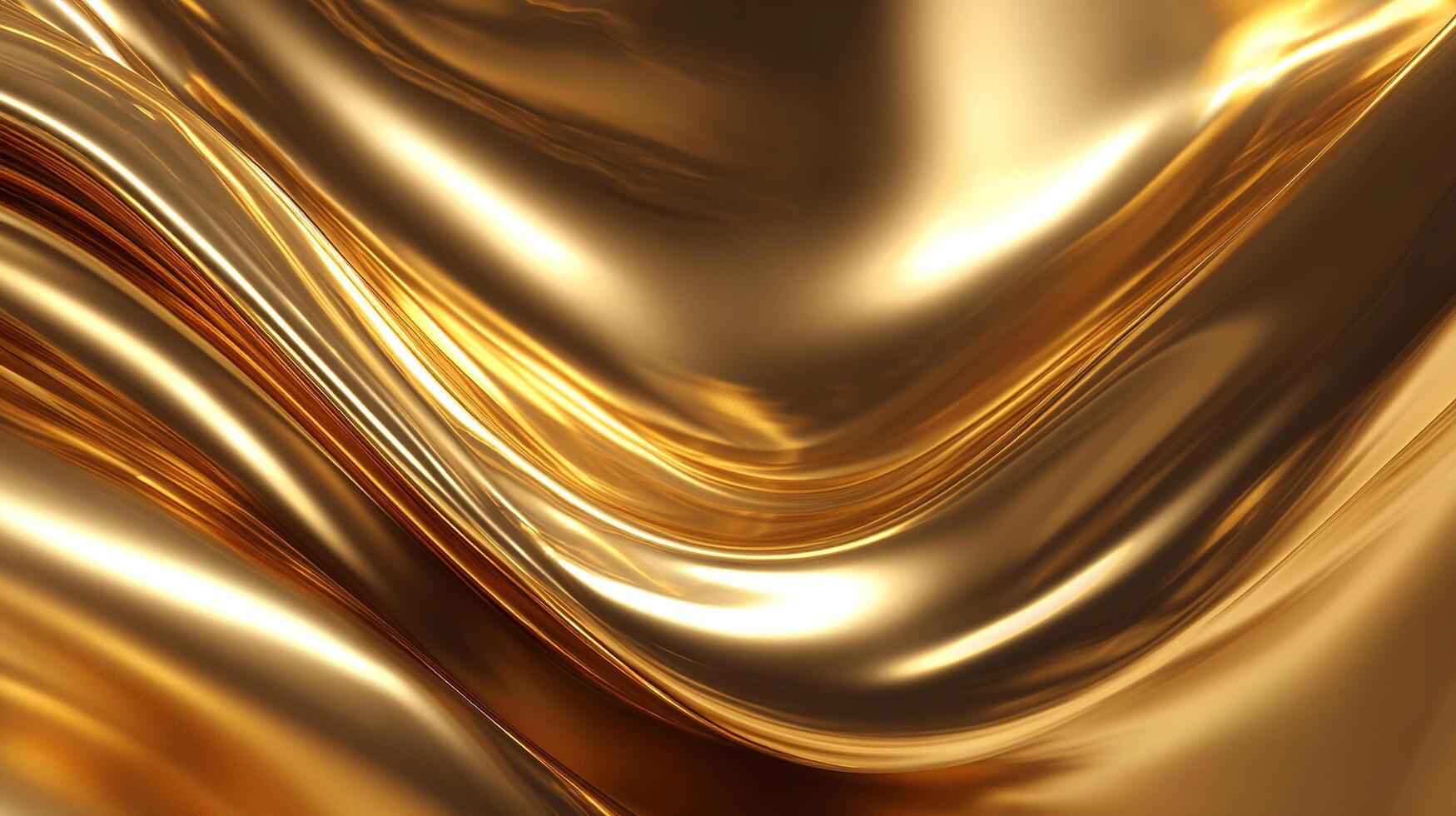 Vibrant smooth abstract background with luxe waves photo