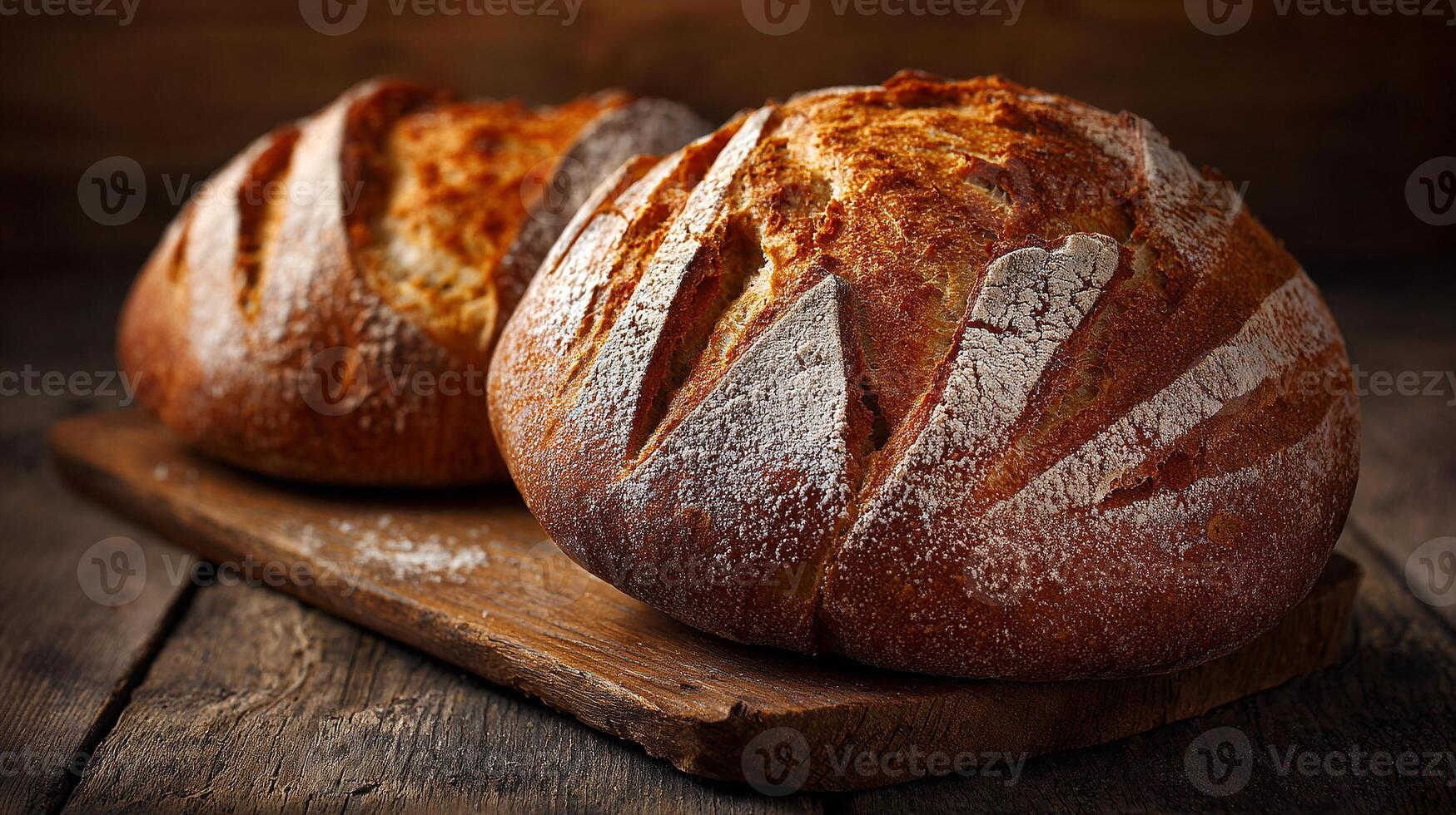 Soft light bread photo revealing texture of artisan bread loaf