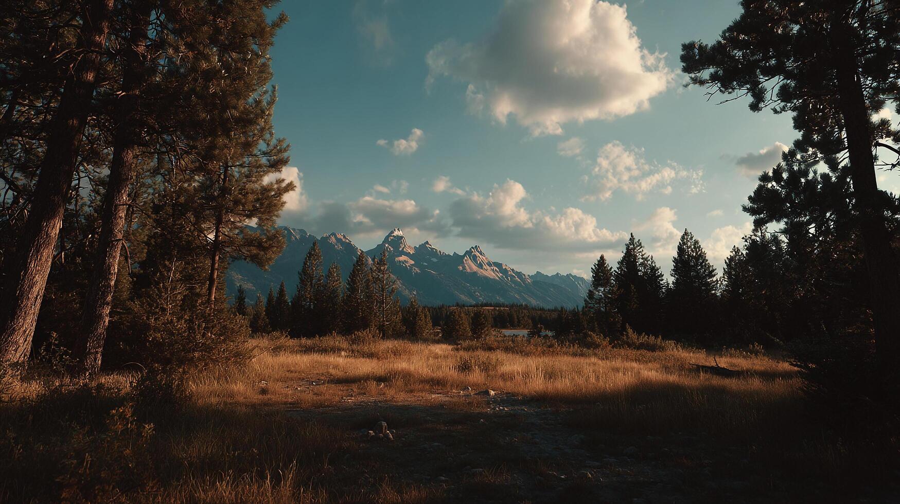 Outdoor scenery captured with high-resolution sharpness and beautiful view photo