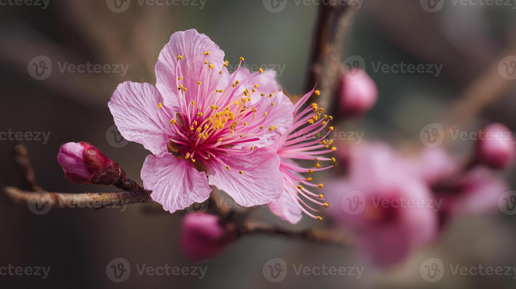 Tree leaf background enhances petal glow in warm flower photo