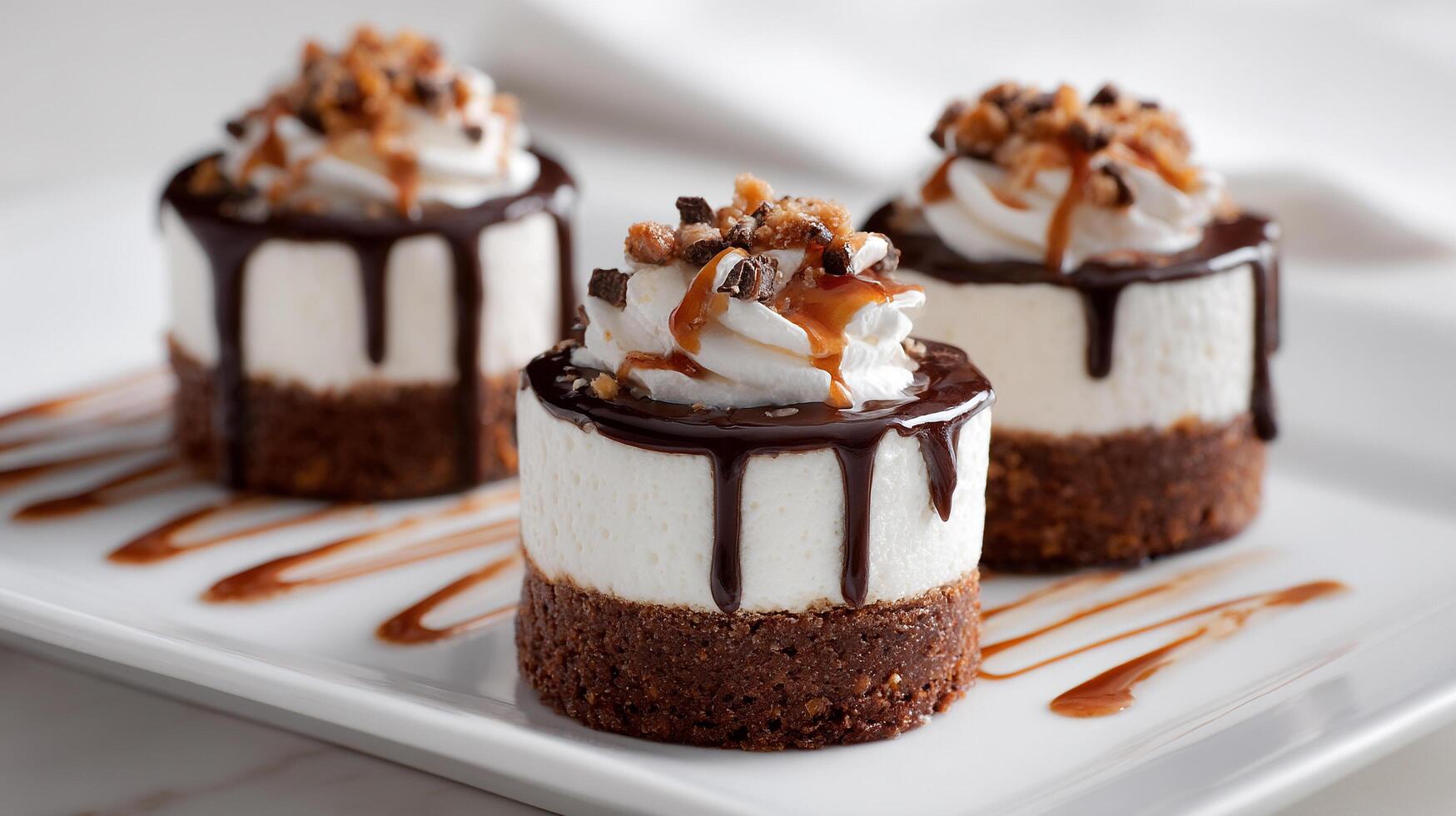 Close up photo of delicious dessert sweet