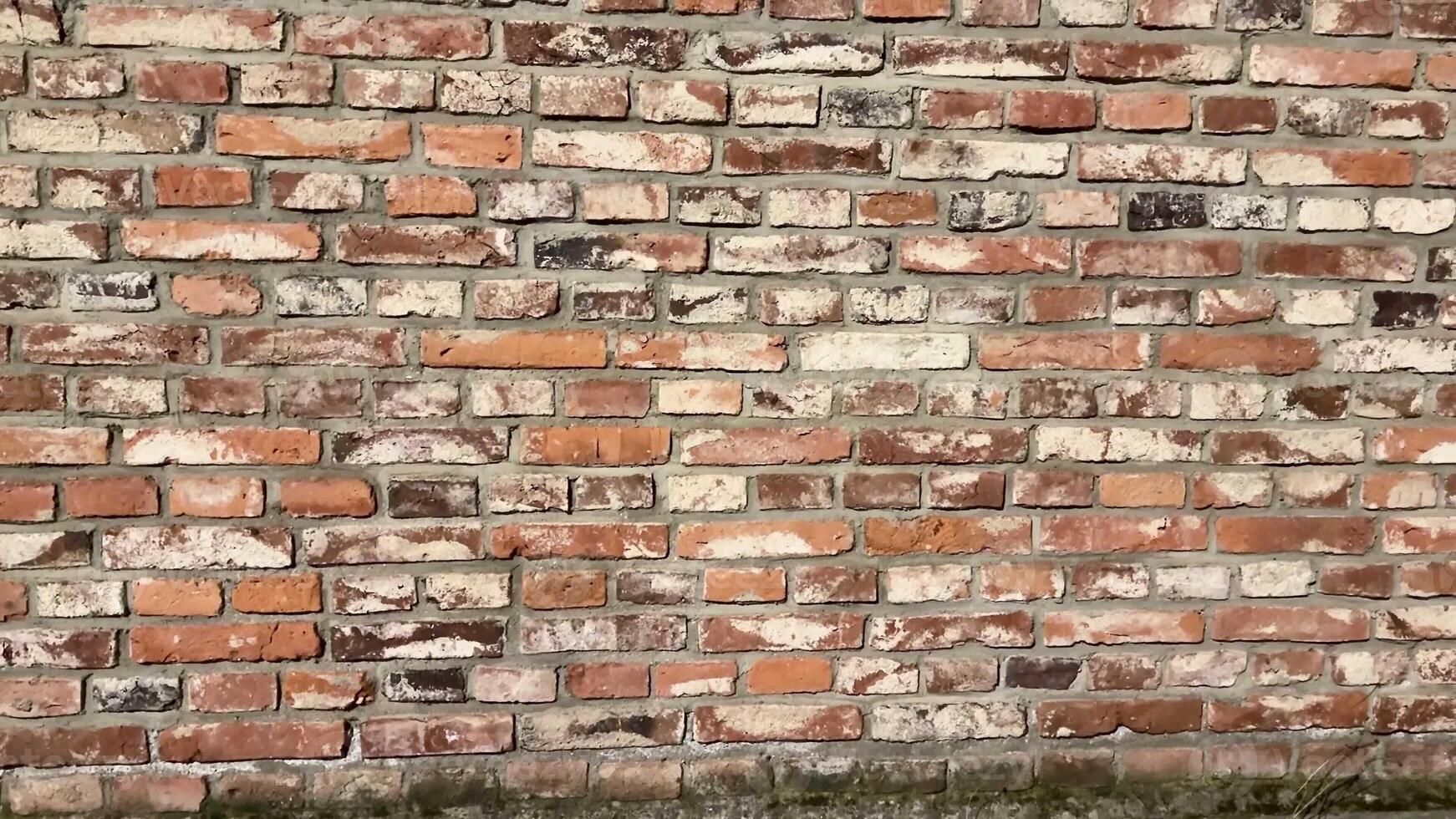 A highquality textured brick wall that is perfect for use as backgrounds and design elements in various forms of media photo