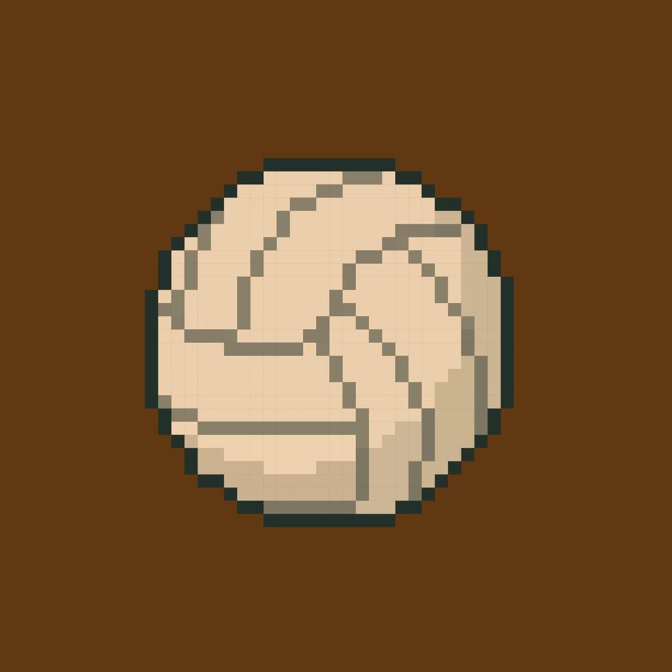 ball pixel art vector