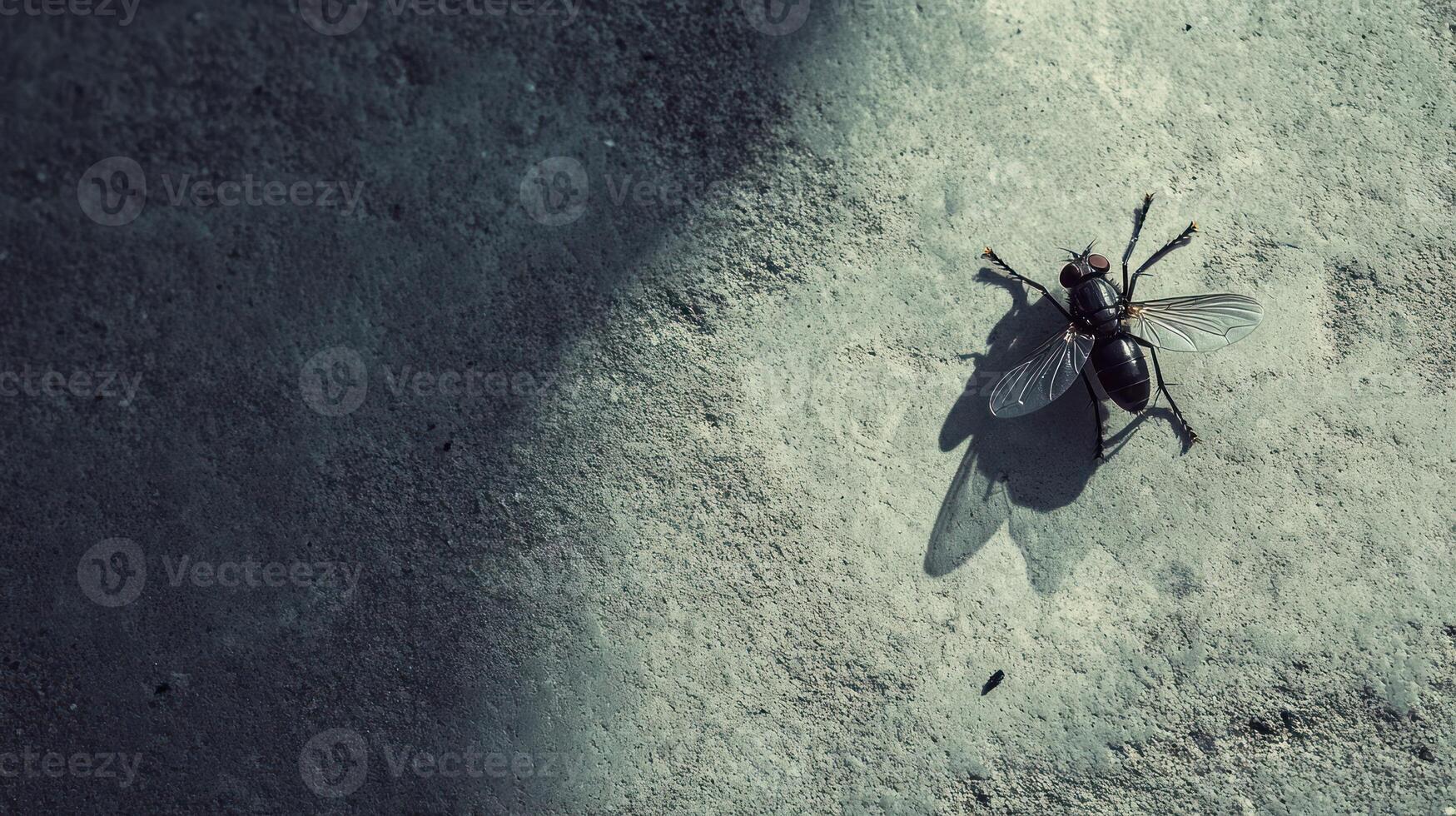 A fly on a wall photo