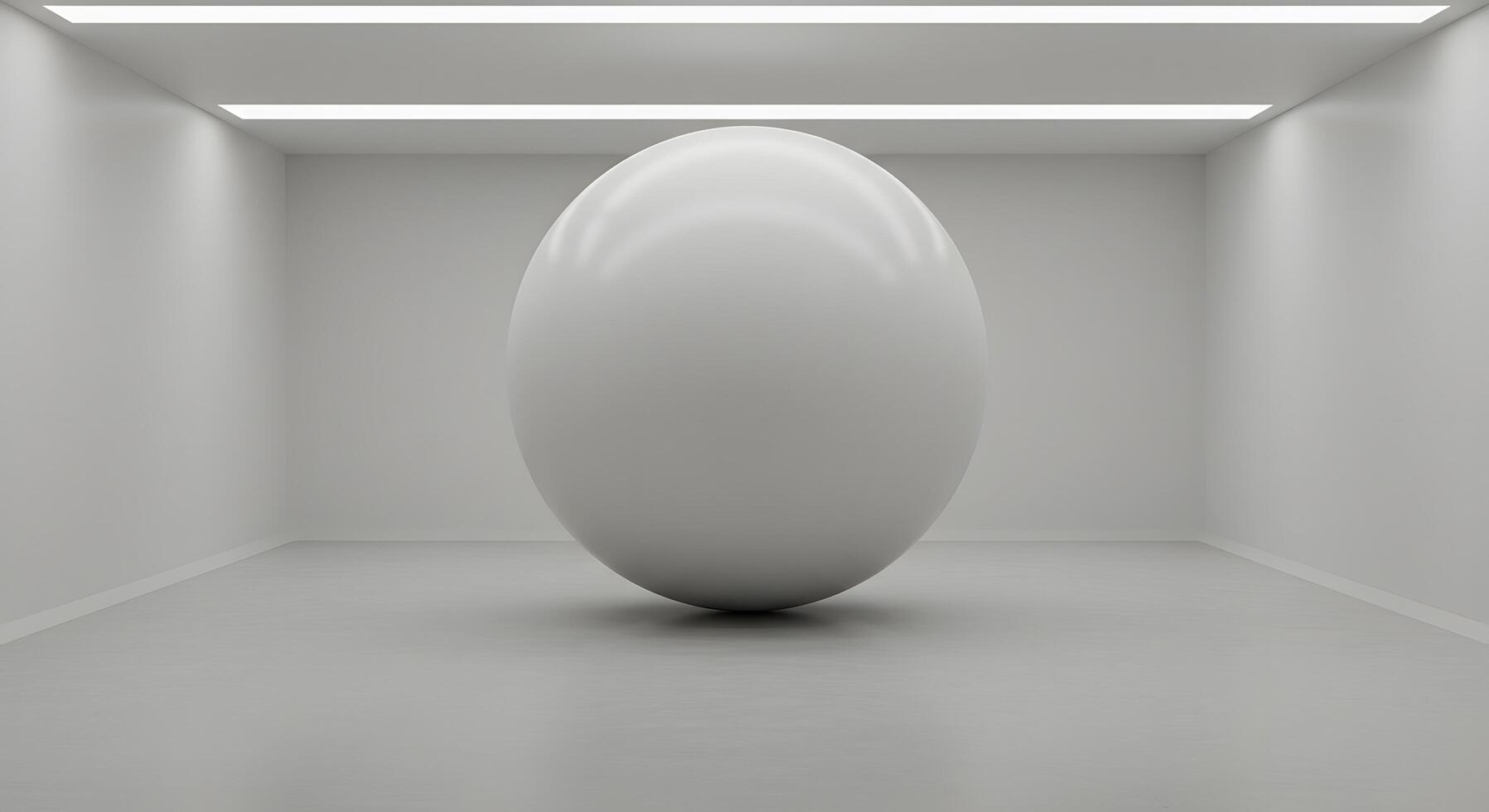 White Sphere Product Display photo