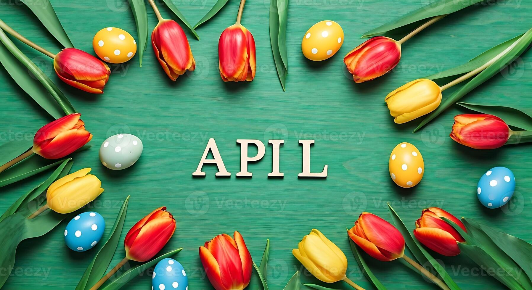 April is the month of spring, and it's also the month of easter, so photo