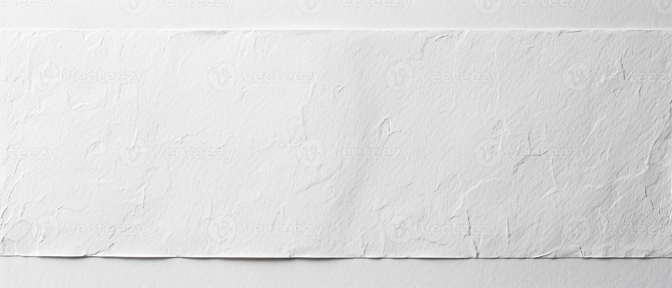 A blank white paper texture serves as a tranquil backdrop, inviting endless creativity and opportunities for expression in artistic endeavors photo