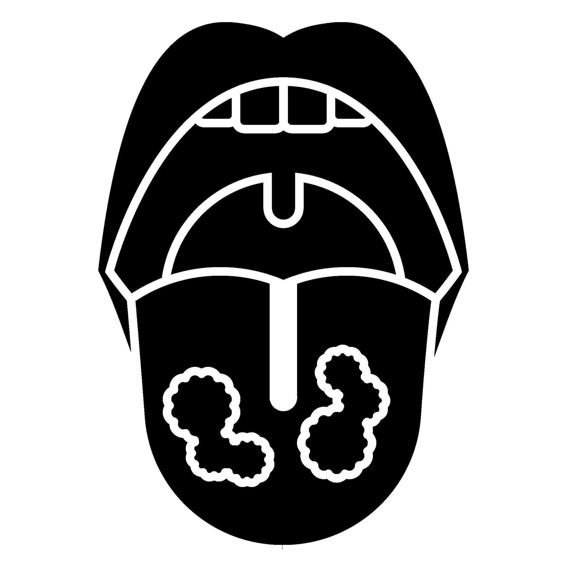 Thrush solid icon 67399858 Vector Art at Vecteezy