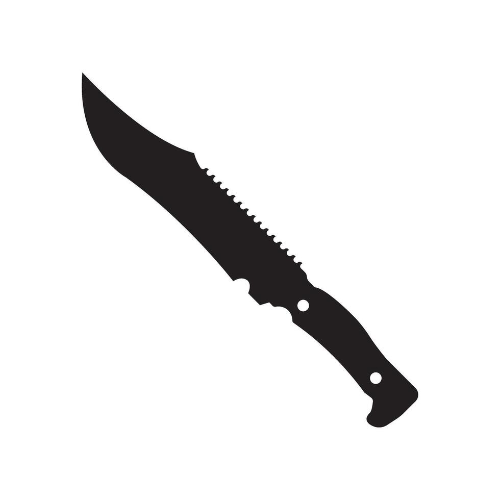 Knife icon. Knife symbol. Flat design style eps 10. vector