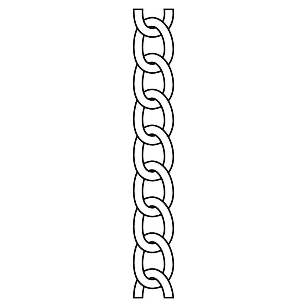 Climbing rope icon. Outline illustration of climbing rope icon for web vector