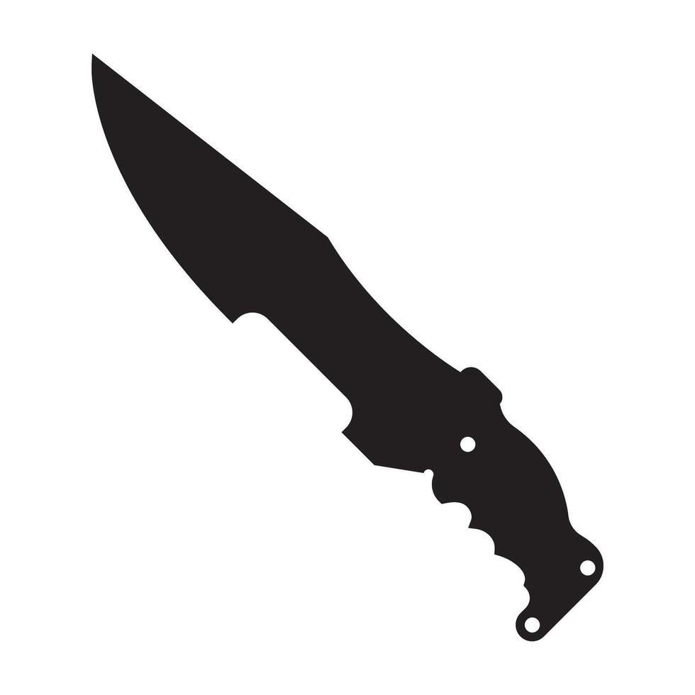 Knife Icon. Flat design style eps 10 illustration. Kitchen sign. vector