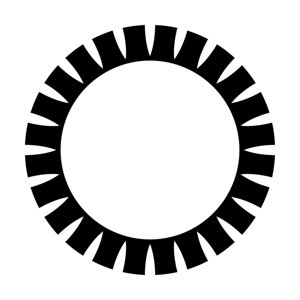 Sunshine icon or web symbol. Rays of the sun illustration sign. Solar corona symbol. Sun web icon. vector