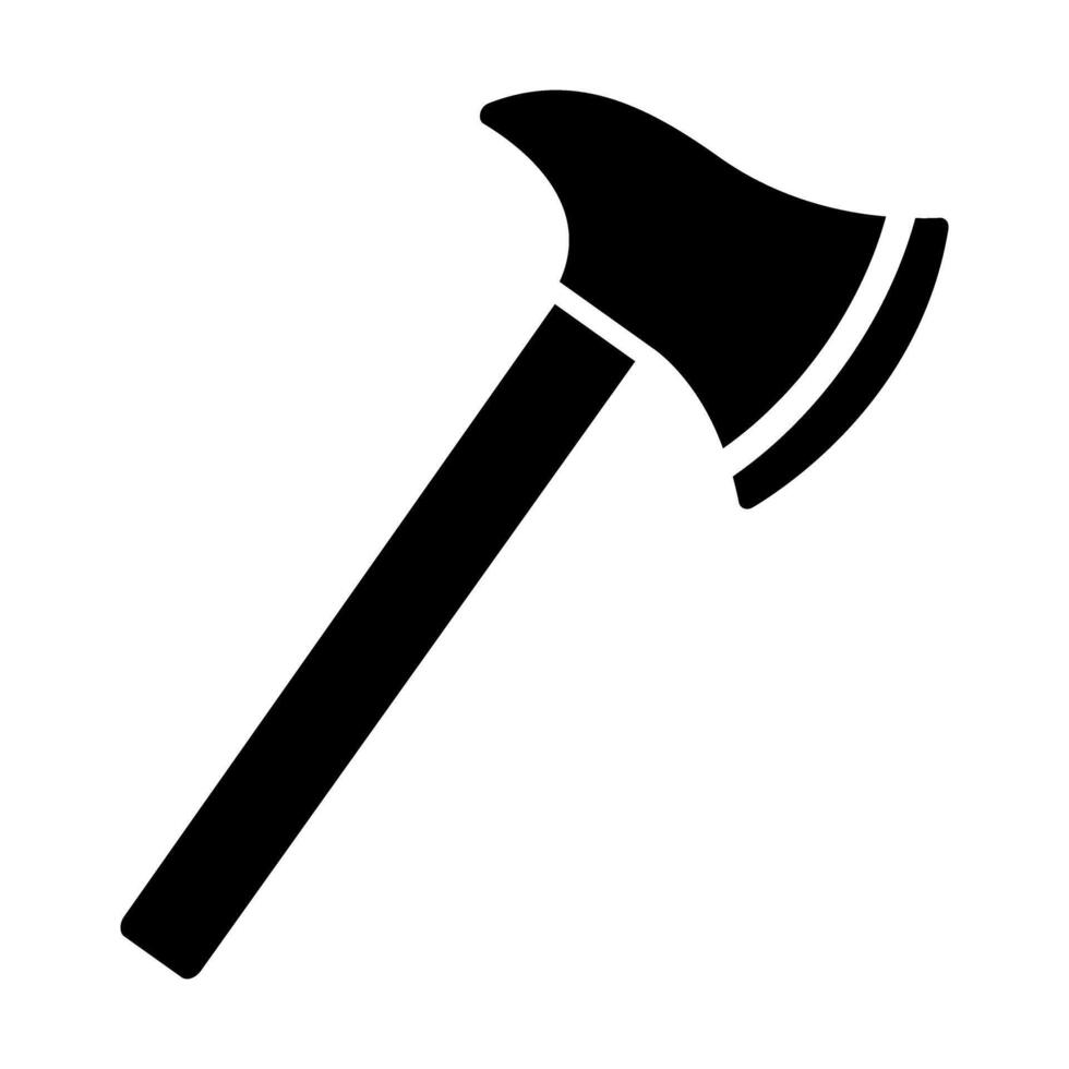 Axe icon on white background. illustration. Eps 10. vector