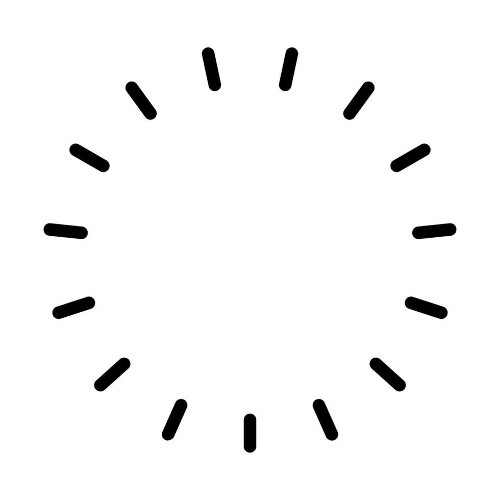 Sunshine icon . Rays of the sun illustration sign. Solar corona symbol. Sun web icon. Shine symbol design. vector