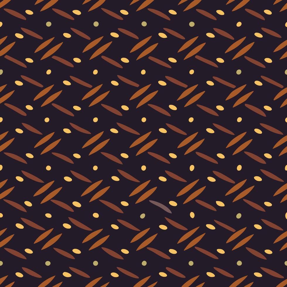 Abstract seamless pattern with diagonal lines and dots vector