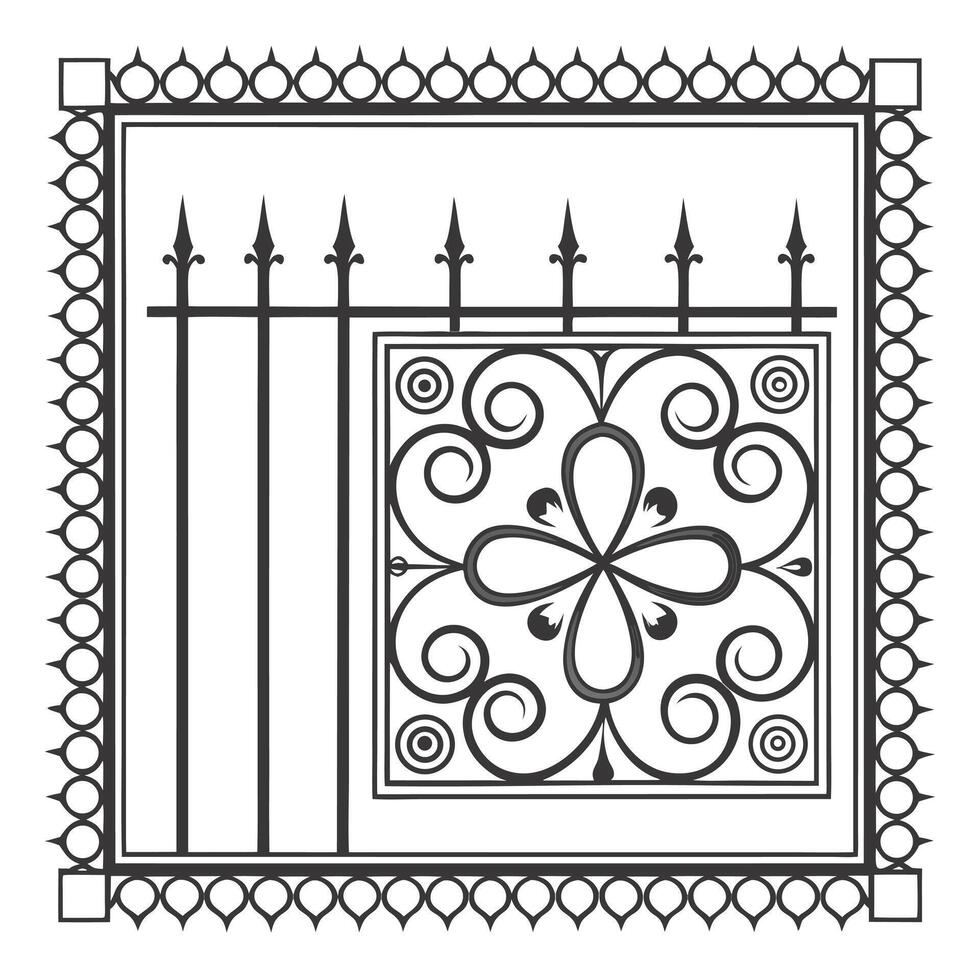 A single colorful illustration featuring a large collection of hand drawn square doodles vector