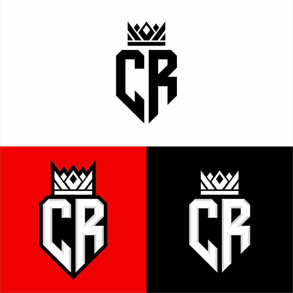 The logo for crr is shown in black and white vector