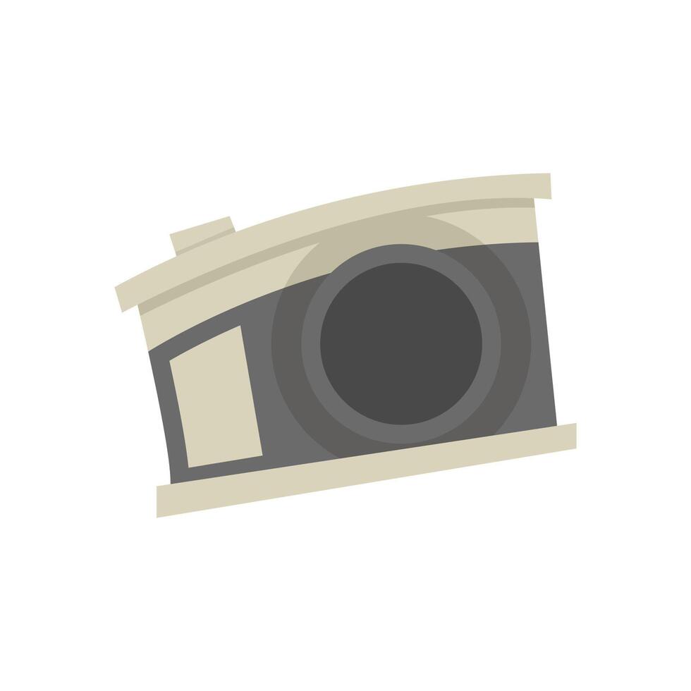 Cartoon Travel Camera Icon vector