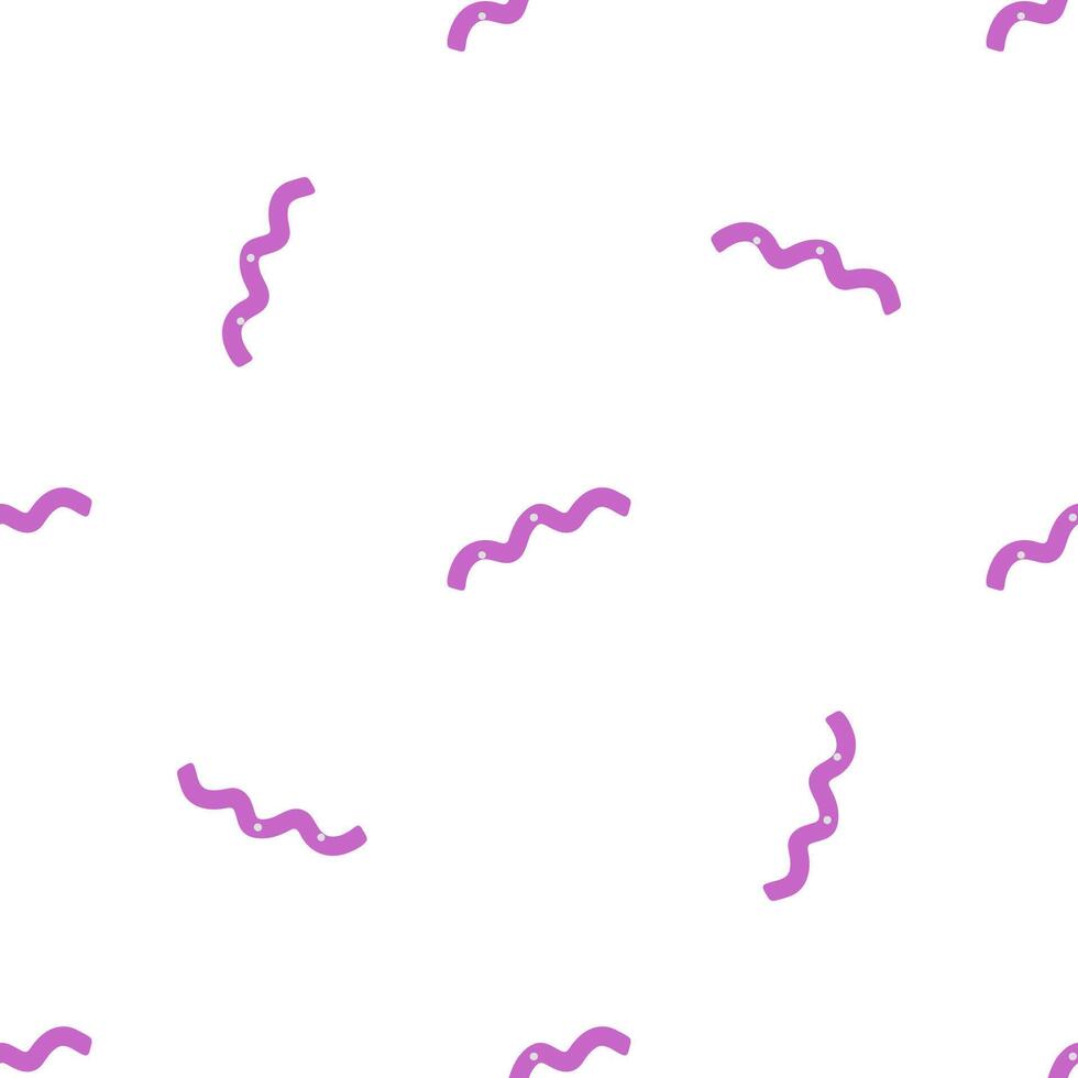Seamless Purple Confetti Pattern Design vector