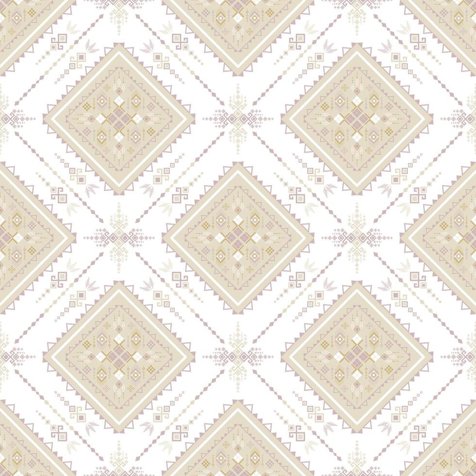 soft brown seamless geometric pattern vector