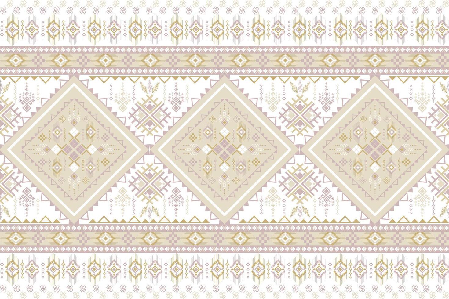 soft color geometric pattern in Native American style vector