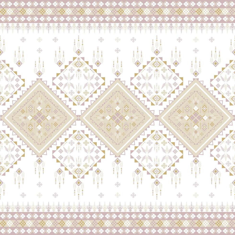 geometric pattern in soft colors vector