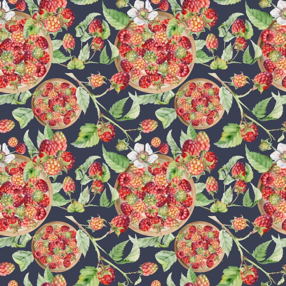 strawberry pattern design for fabrics vector