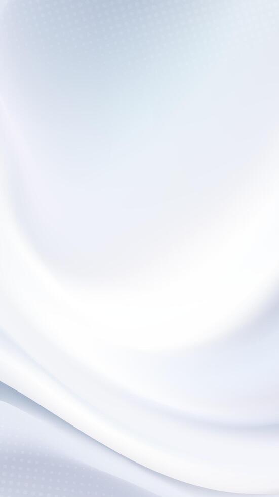 Vertical abstract background with flowing luminous white textures vector