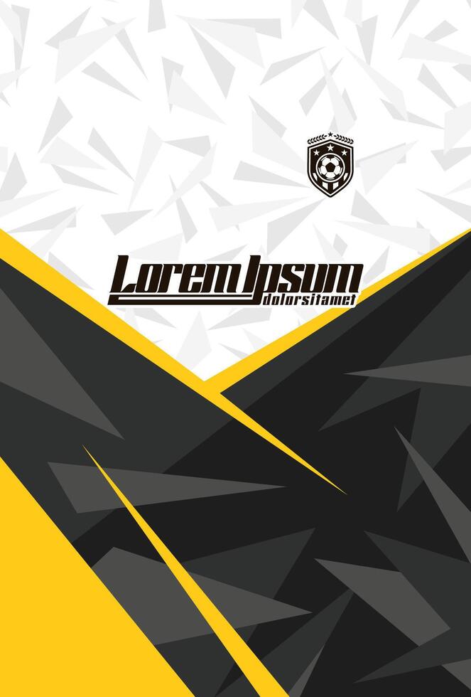 Football-themed graphic design elements vector